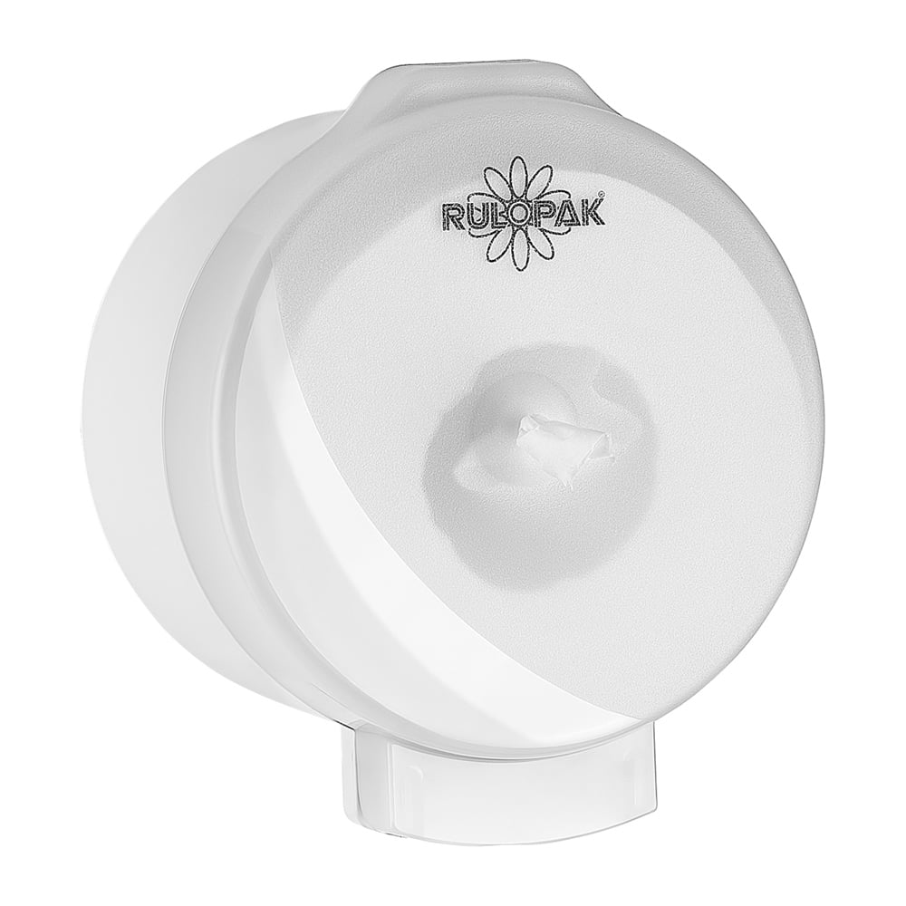 Rulopak Modern Cimri İçten Çekmeli Tuvalet Kağıdı Dispenseri - Transparan Beyaz