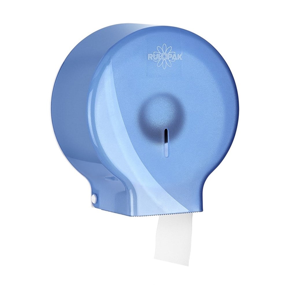 Rulopak Modern Maxi Jumbo Tuvalet Kağıdı Dispenseri Transparan Mavi