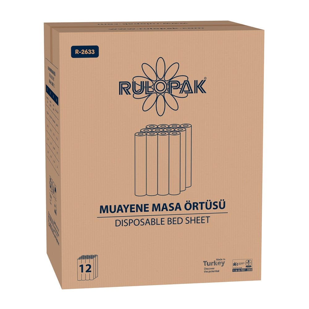 Rulopak Muayene Masa Örtüsü 23 M