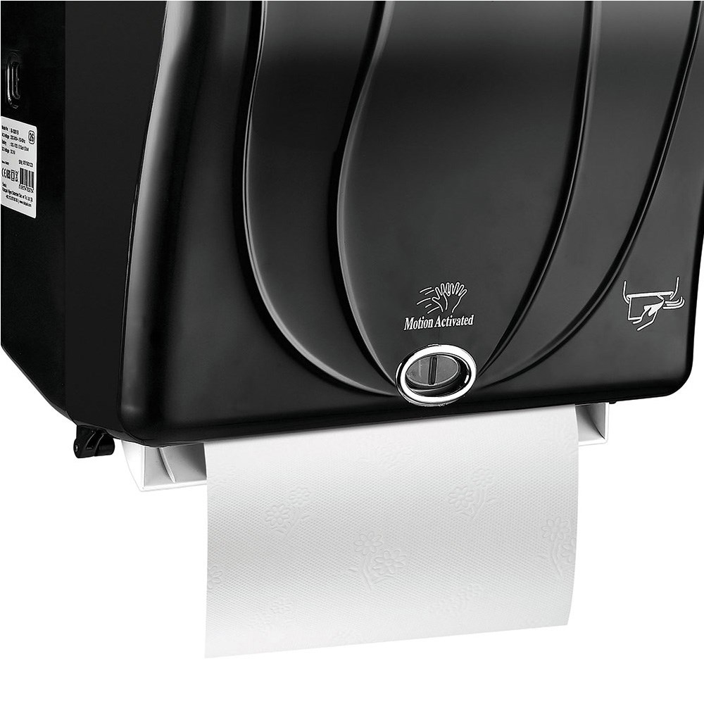 Rulopak Sensörlü Kağıt Havlu Dispenseri 26 Cm Siyah | Rulopak