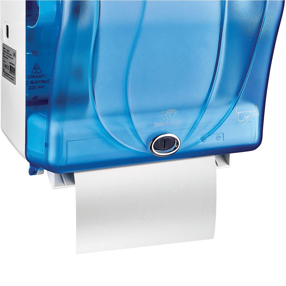 Rulopak Sensörlü Kağıt Havlu Dispenseri 26 Cm Mavi | Rulopak