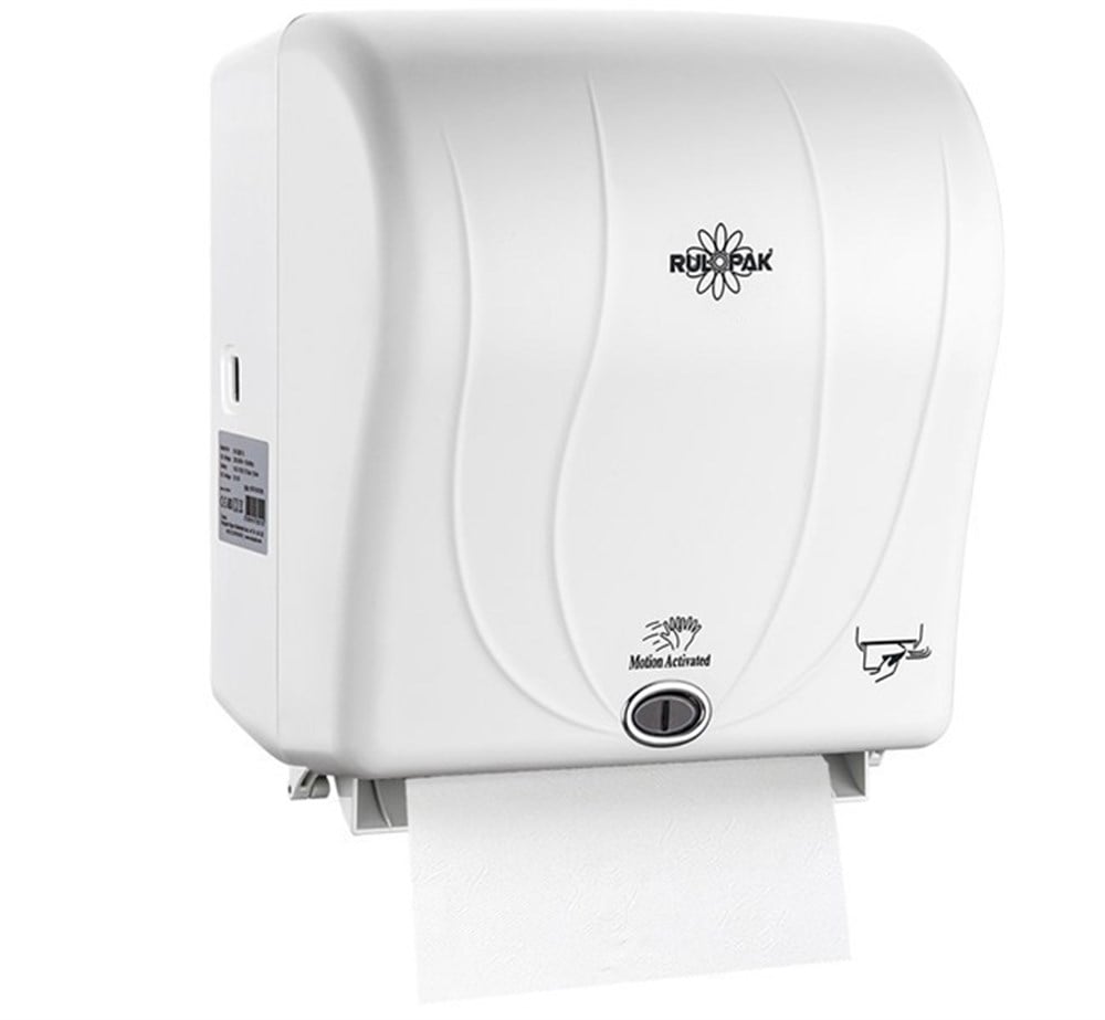 Rulopak Sensörlü Kağıt Havlu Dispenseri 26 Cm Beyaz | Rulopak
