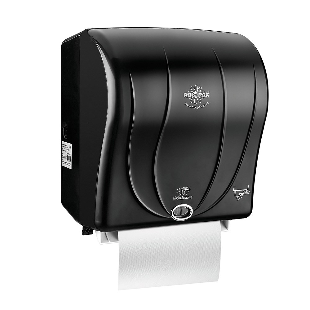 Rulopak Sensörlü Kağıt Havlu Dispenseri 26 Cm Siyah | Rulopak