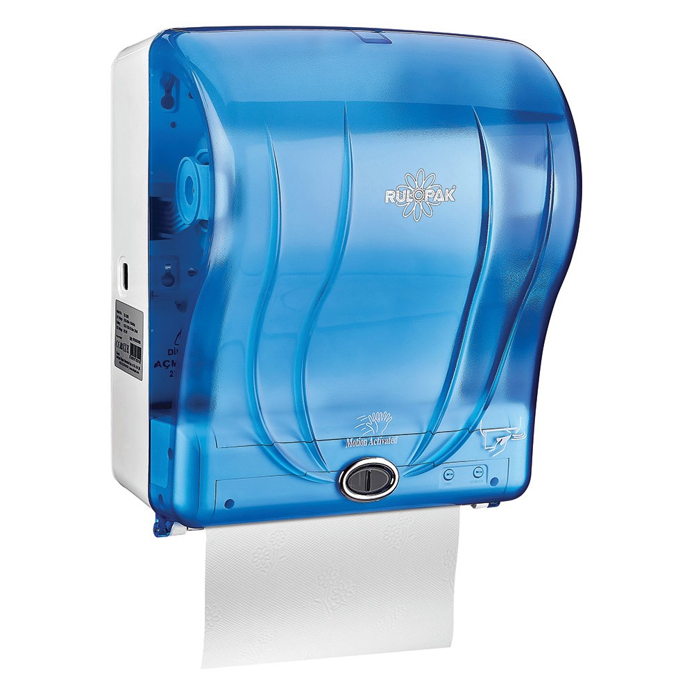 Rulopak Sensörlü Kağıt Havlu Dispenseri 21 Cm Mavi | Rulopak