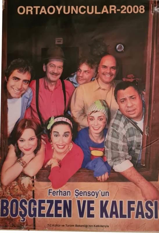 Boşgezen Ve Kalfası (dikey küçük afiş)