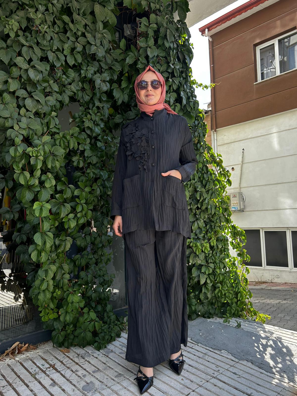 GHISA SİYAH TAKIM 4064