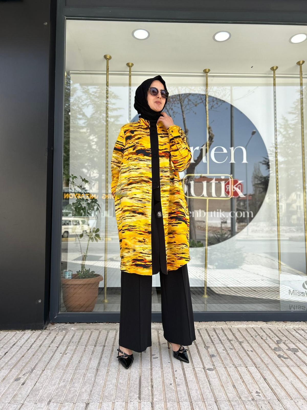 MİSSWHENCE  İPEK ÖZEL SERİ 35200 SARI