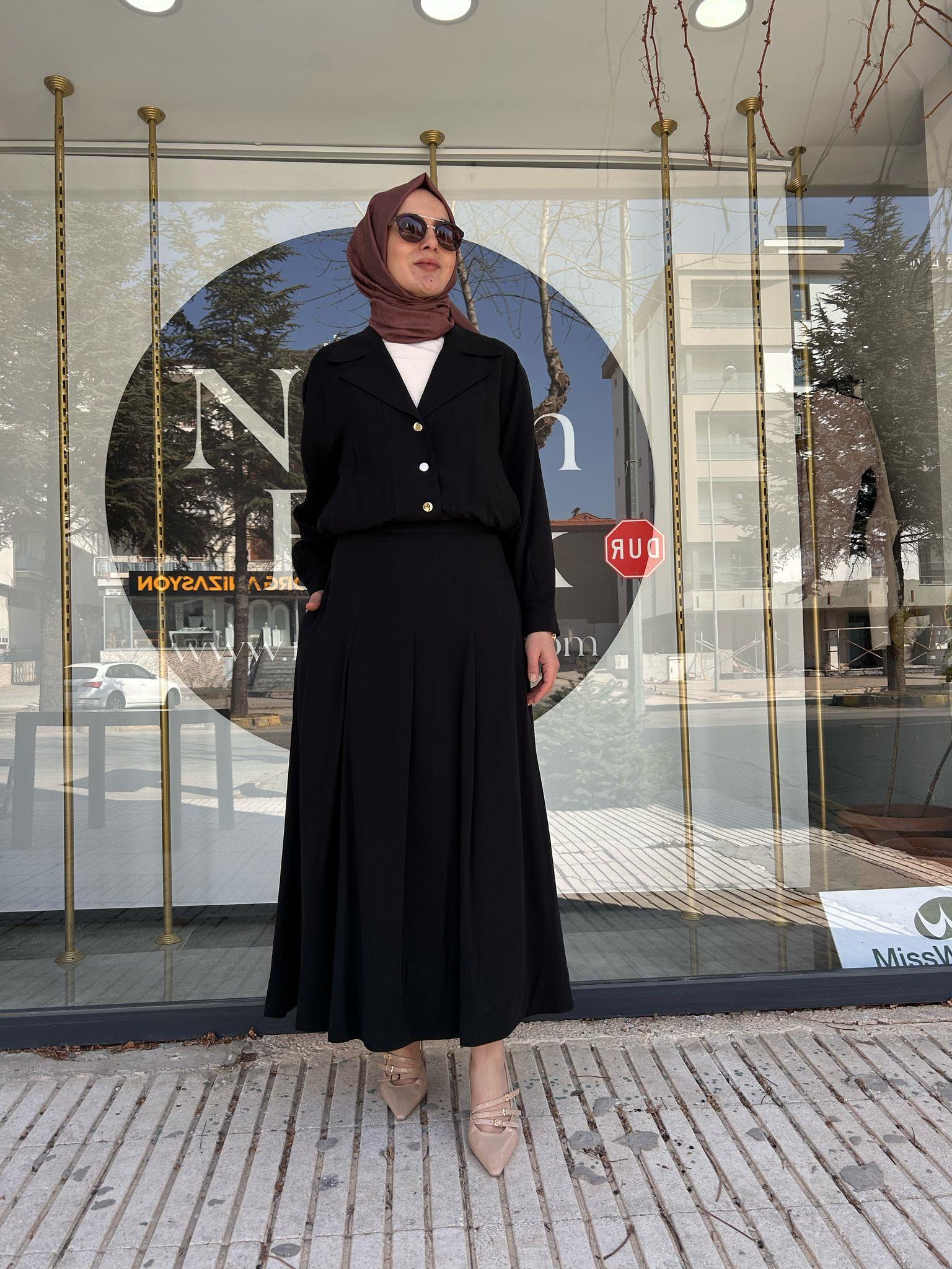 CLANDE TENSEL TAKIM SİYAH 25014