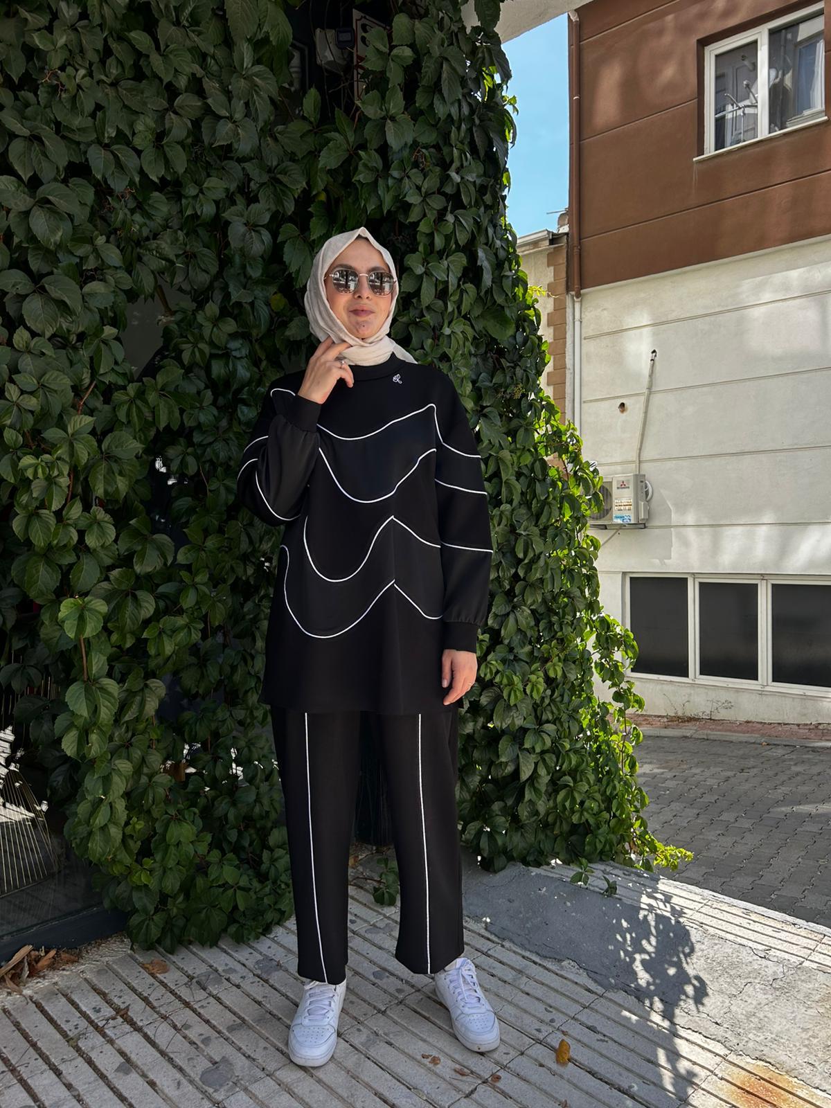 GHISA SİYAH TAKIM 4061