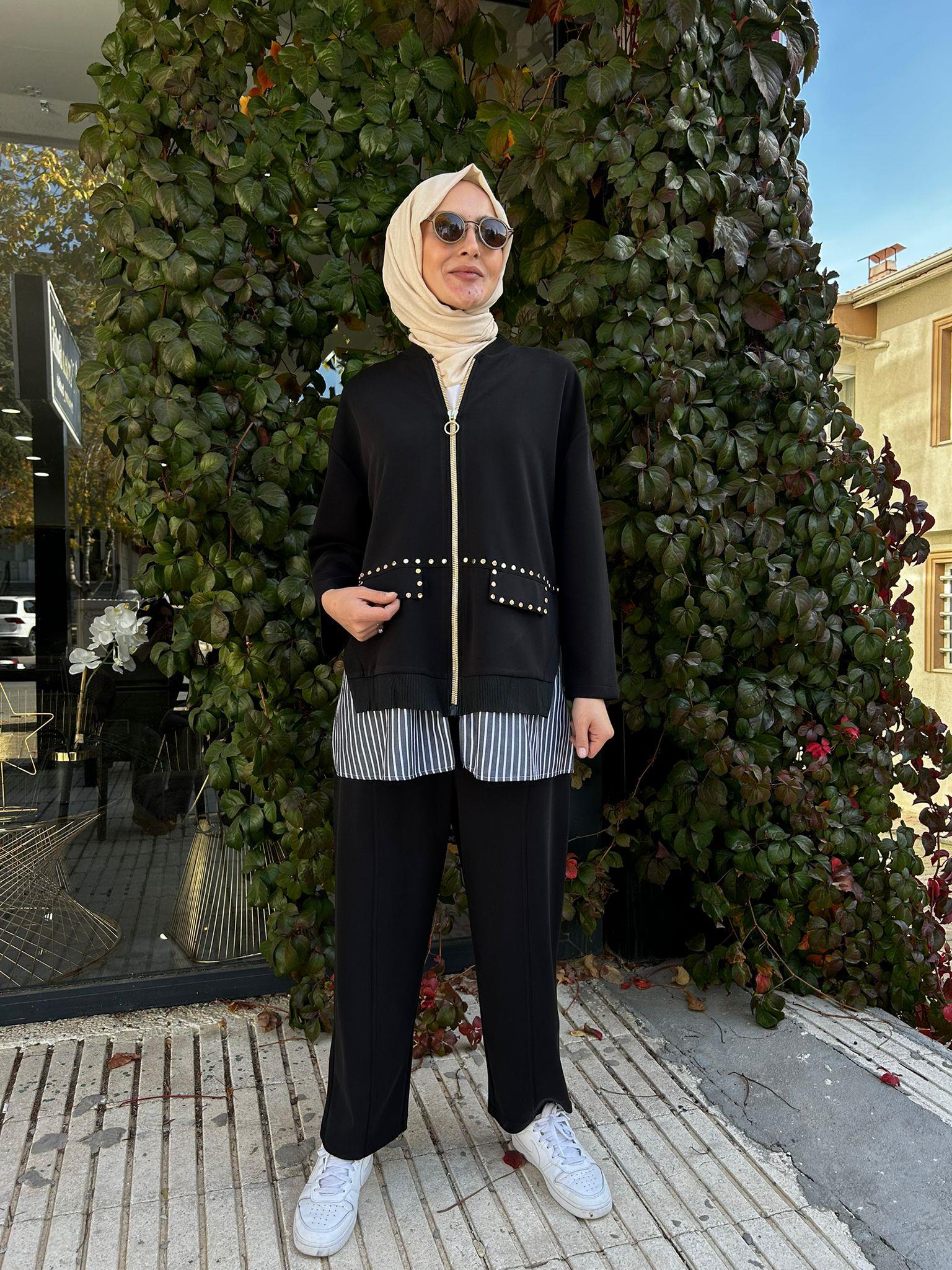 GHISA SİYAH TAKIM 4066