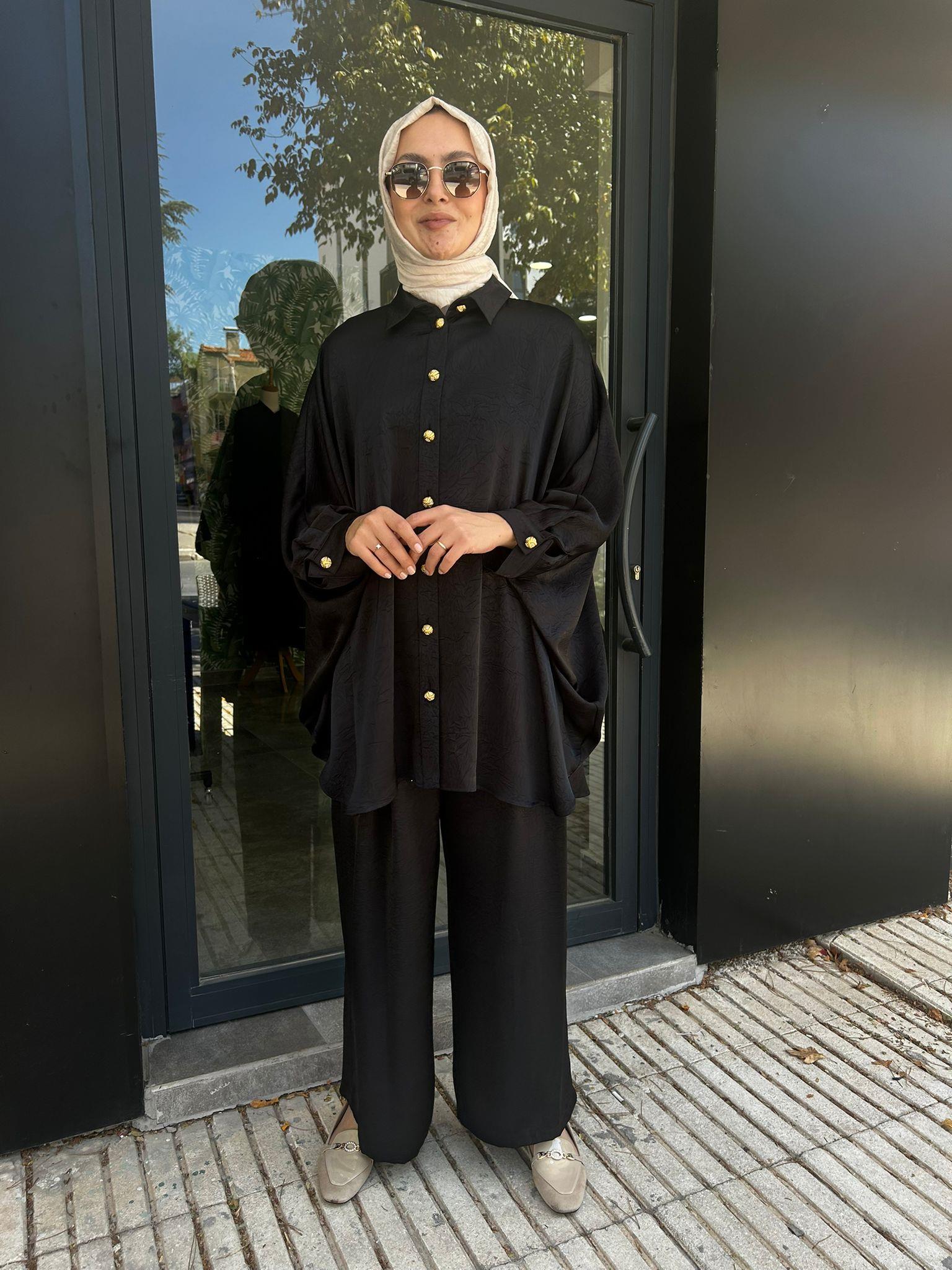 GHISA SİYAH TAKIM 4086