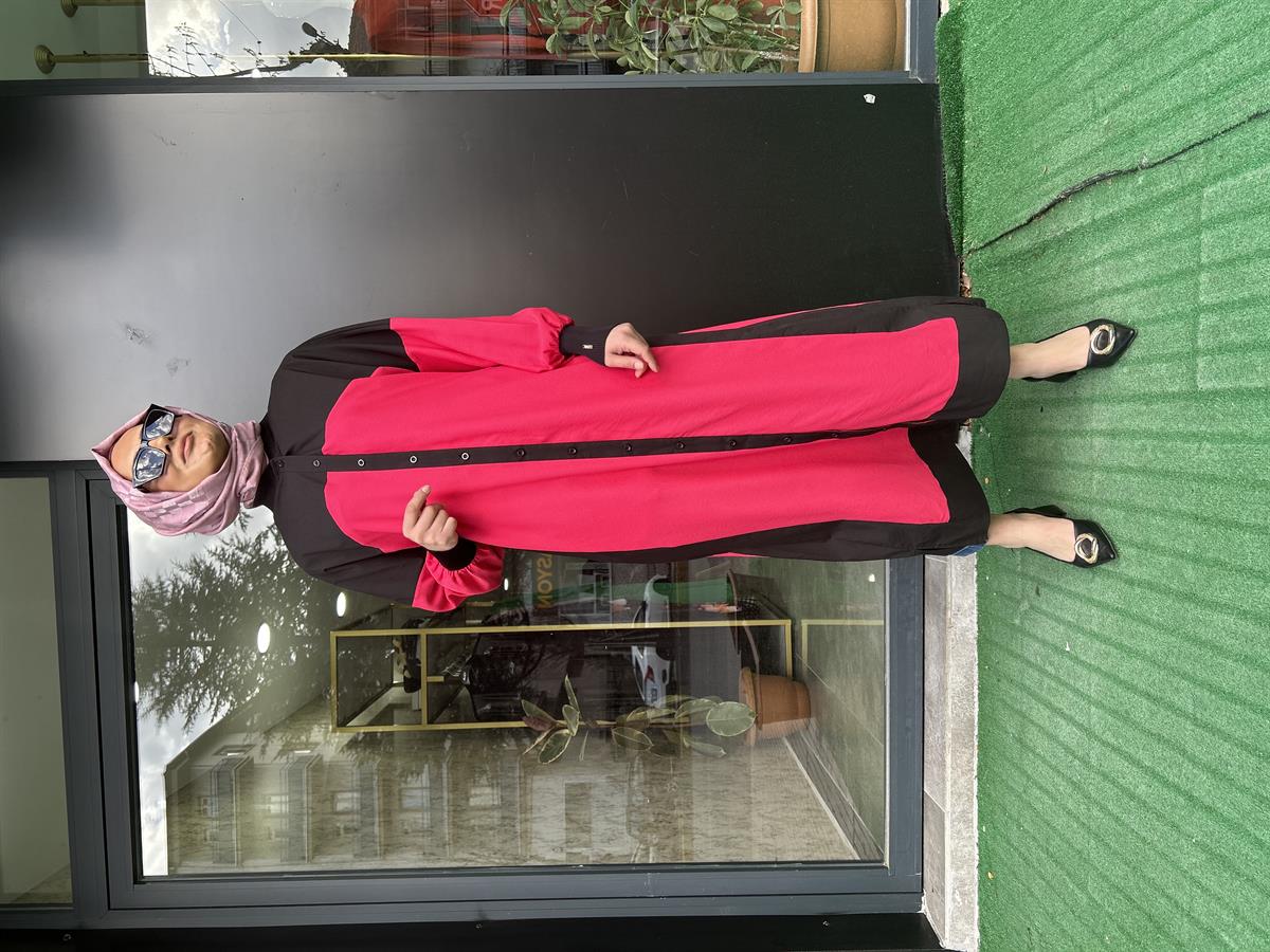İNVEE KAP 6780 FUŞYA SİYAH