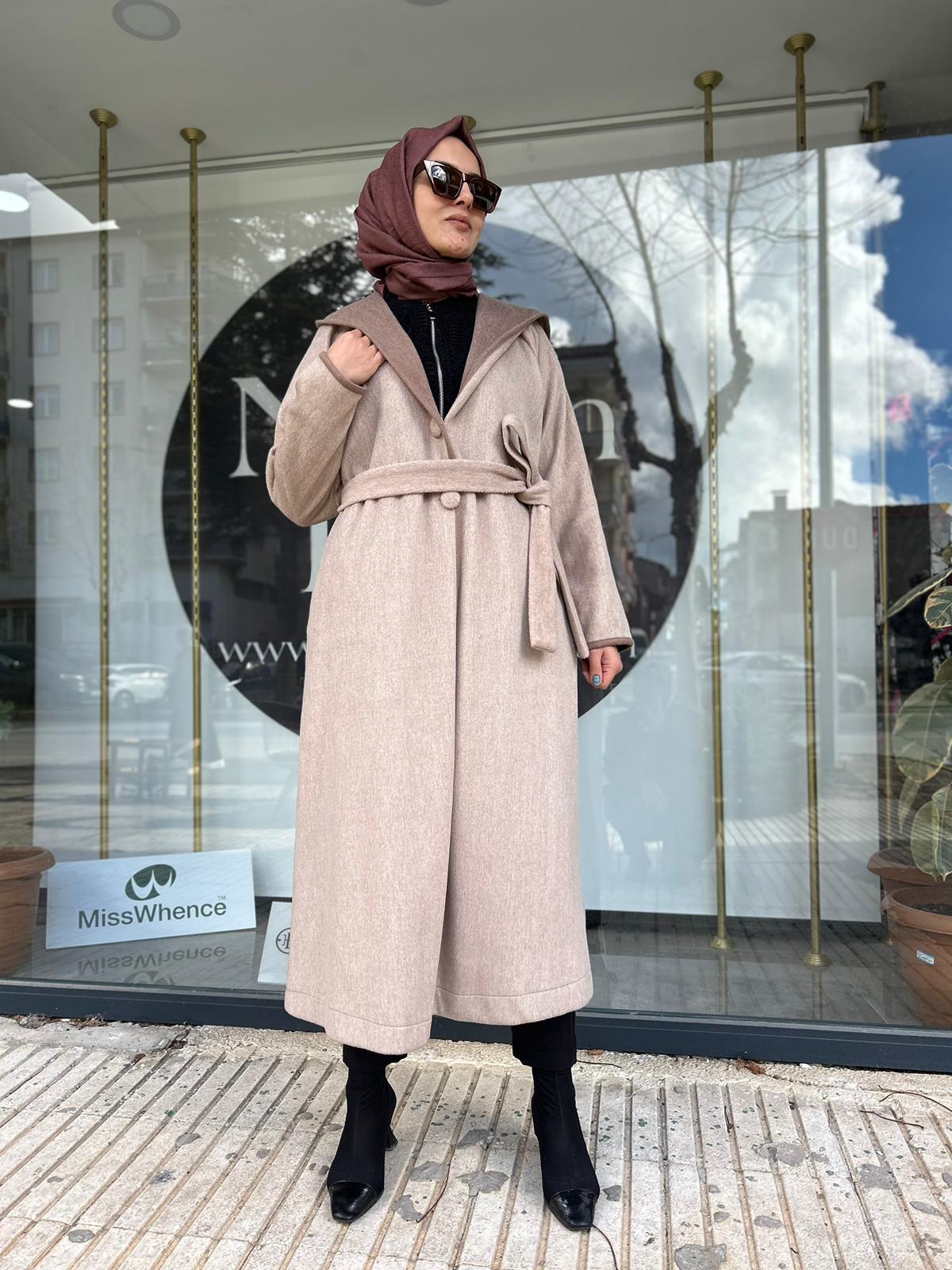 NURCAN ÇETİN BEJ KABAN 20337
