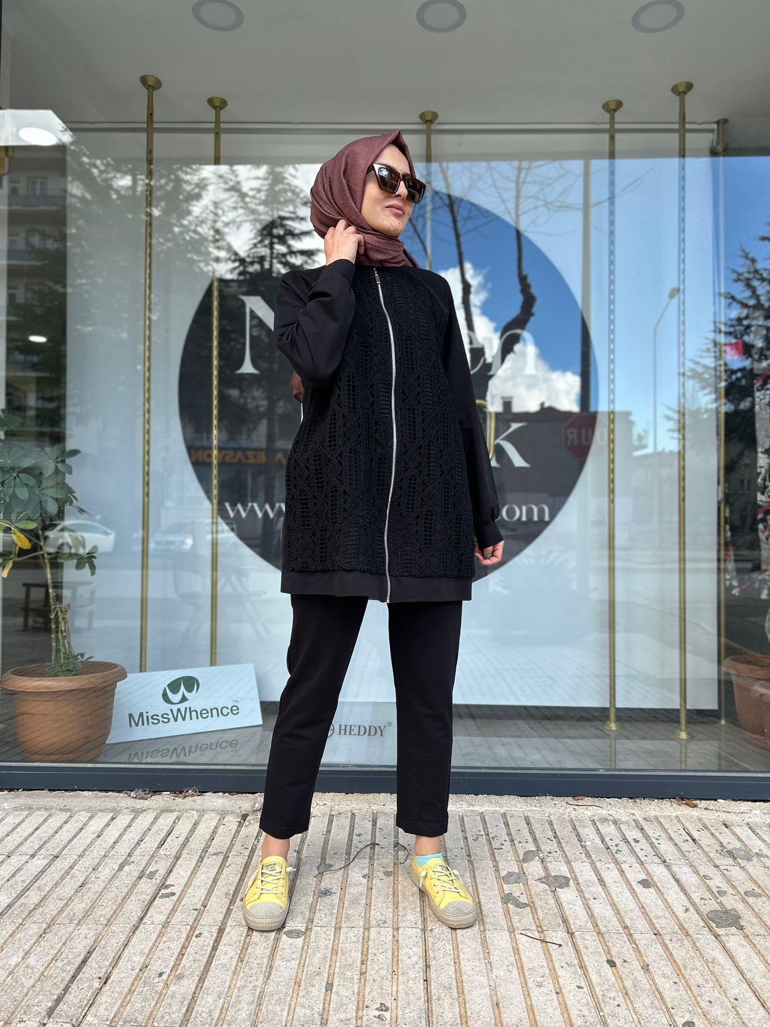 NURCAN ÇETİN SİYAH TAKIM 24202