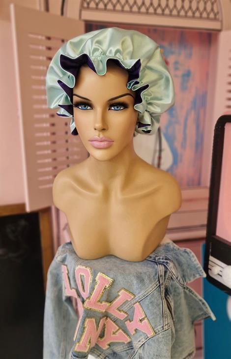 ÇİFT TARAFLI İPEK SATEN SAÇ BAKIM VE UYKU BONESİ