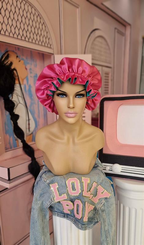 ÇİFT TARAFLI İPEK SATEN SAÇ BAKIM VE UYKU BONESİ