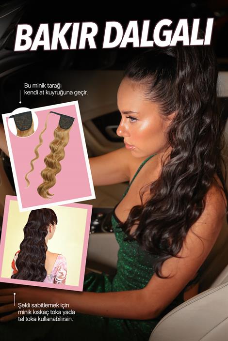 Fiber Dalgalı At Kuyruğu Bakır