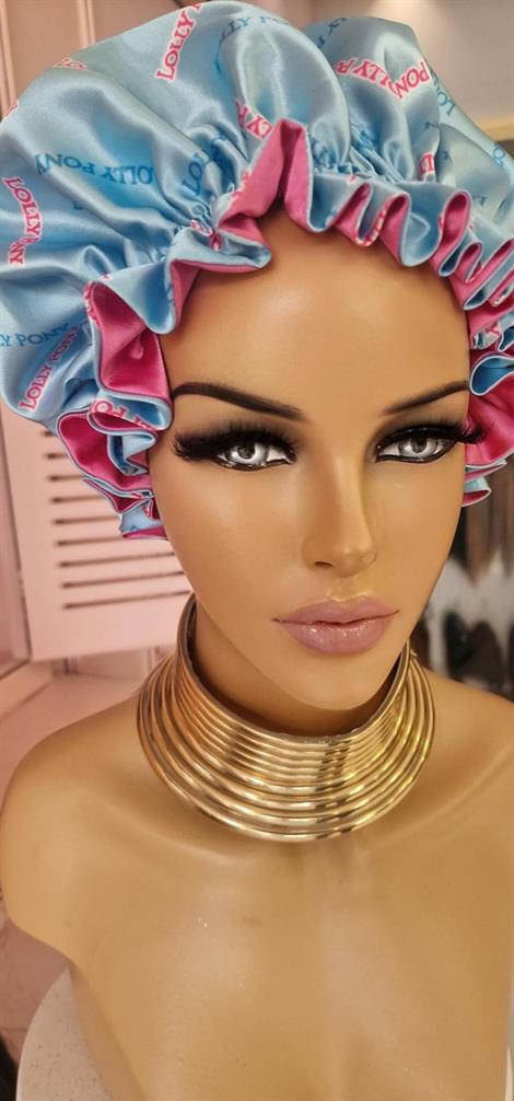 İpek Saten Saç Sağlığı Bonesi Çift Taraflı Özel Seri