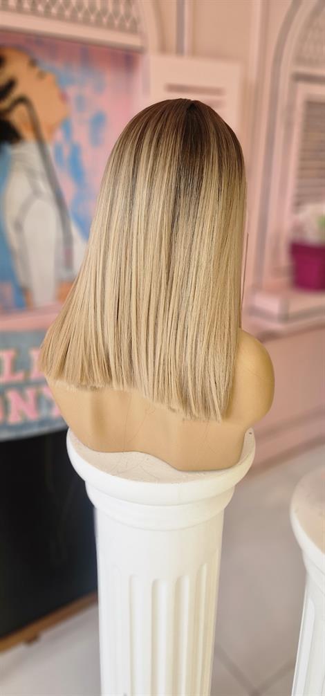 LOLLY PONY Düz Perçemli Röfleli 40cm Kore Fiber Sentetik Peruk