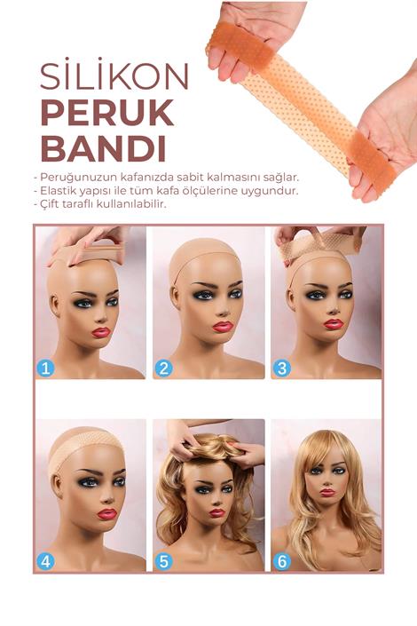 Silikon Peruk Bandı 