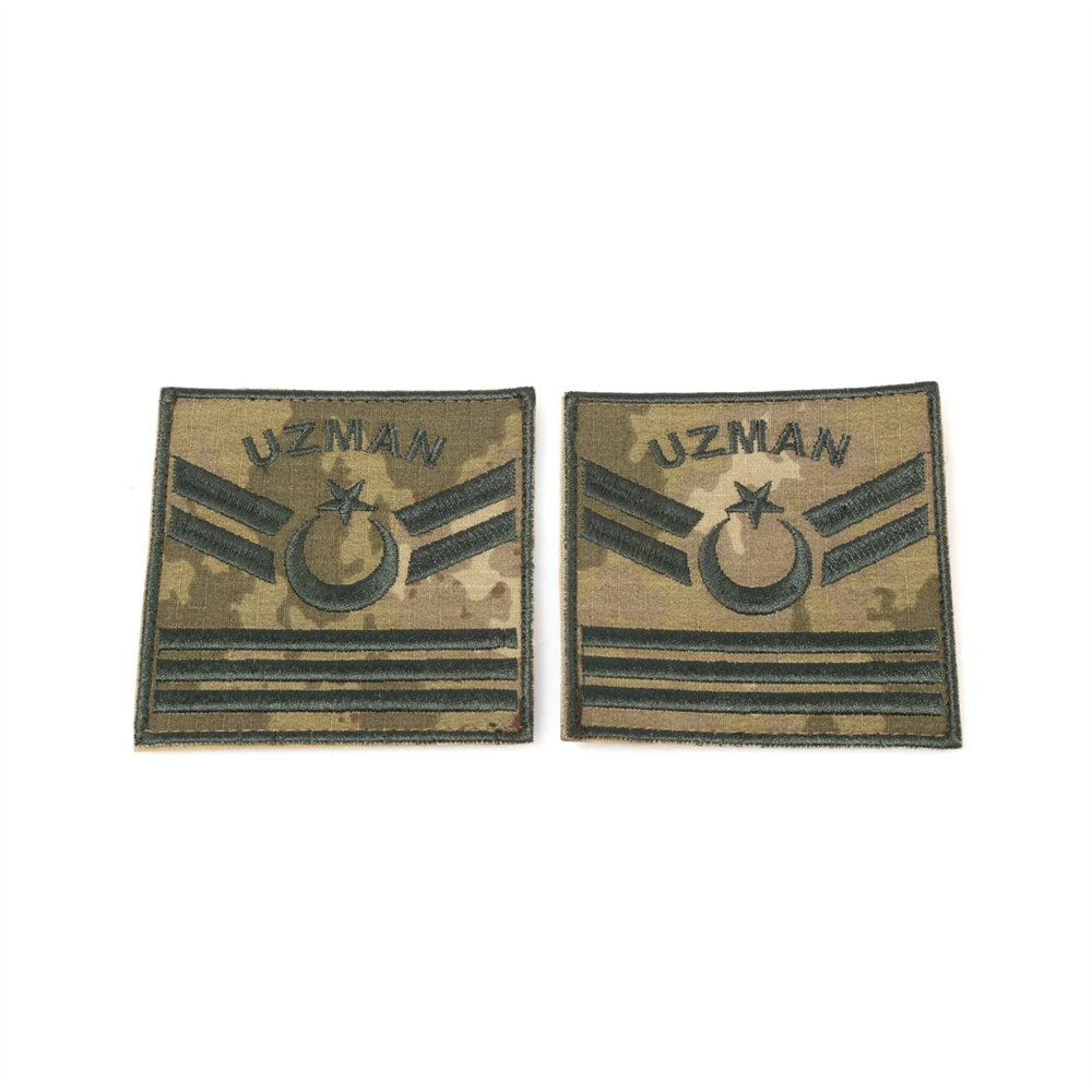  Yeni TSK Kamuflaj Uzman Çavuş 3 Kıdem Rütbesi | Şimşekoğlu Askeri Malzeme