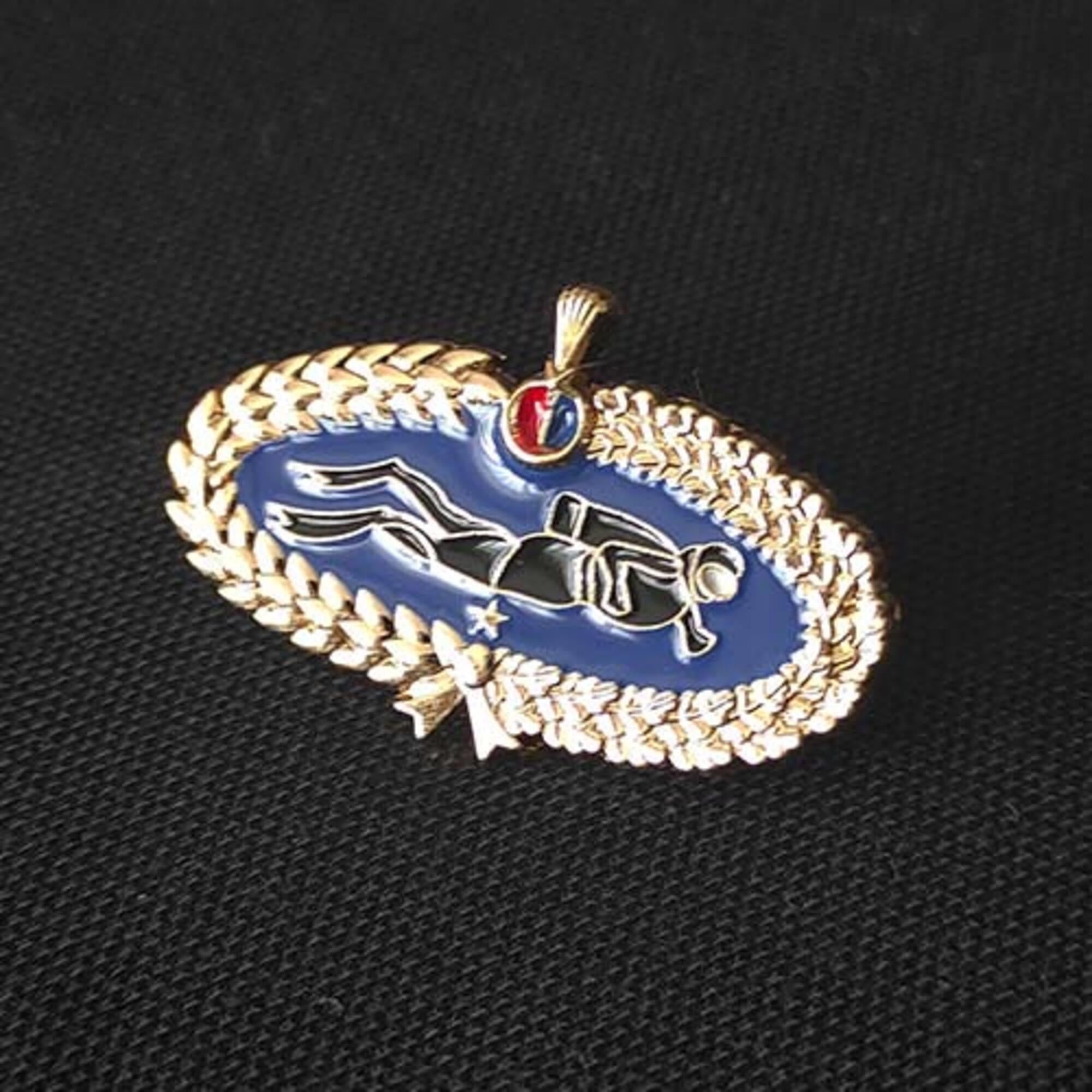 Harici Kıyafet Kurbağa / Dalgıç Adam 1 Yıldız Bröve | Bröve Çeşit ve Fiyatları | Şimşekoğlu Askeri Malzeme