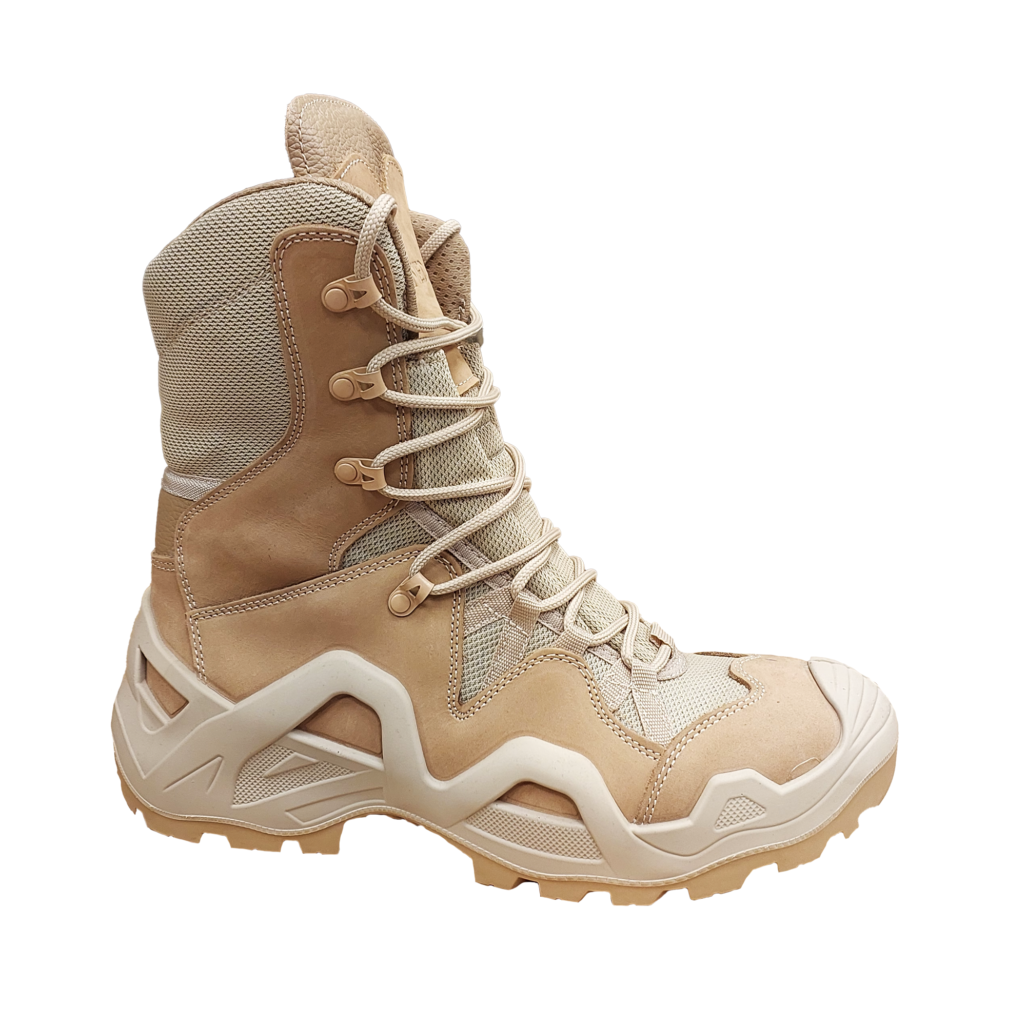 Vaneda 1490 Erkek Bej Kaydırmaz Tabanlı Su Geçirmez Nubuk Deri Bot