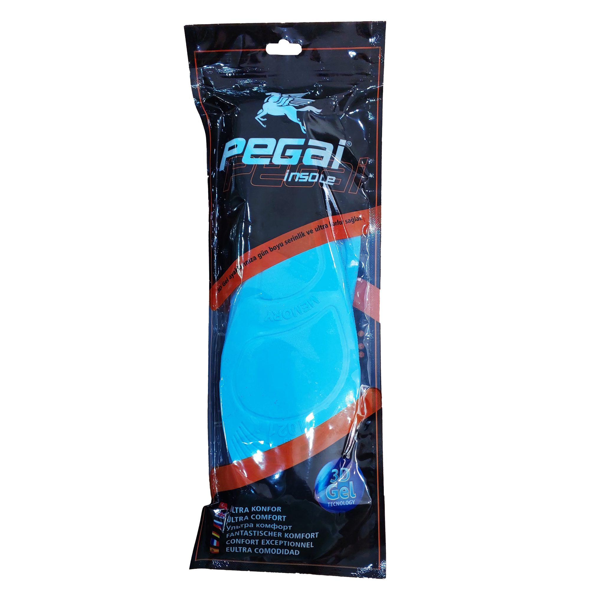 Pegai Ultra Konforlu 3D Gel Tabanlık
