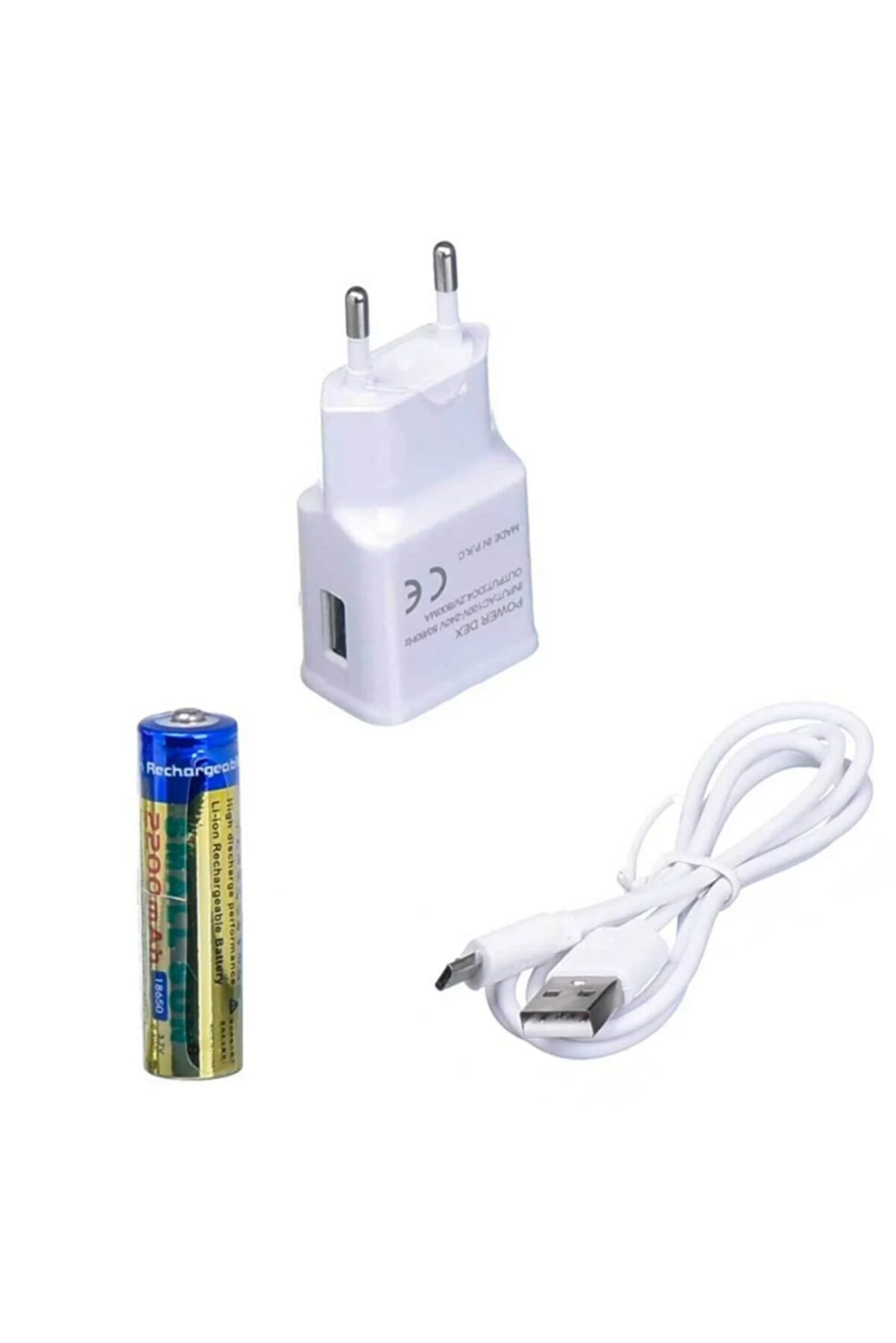 Powerdex 8 W Şarjlı Metal Yağmur Suyu Geçirmez El Feneri Pd-6007