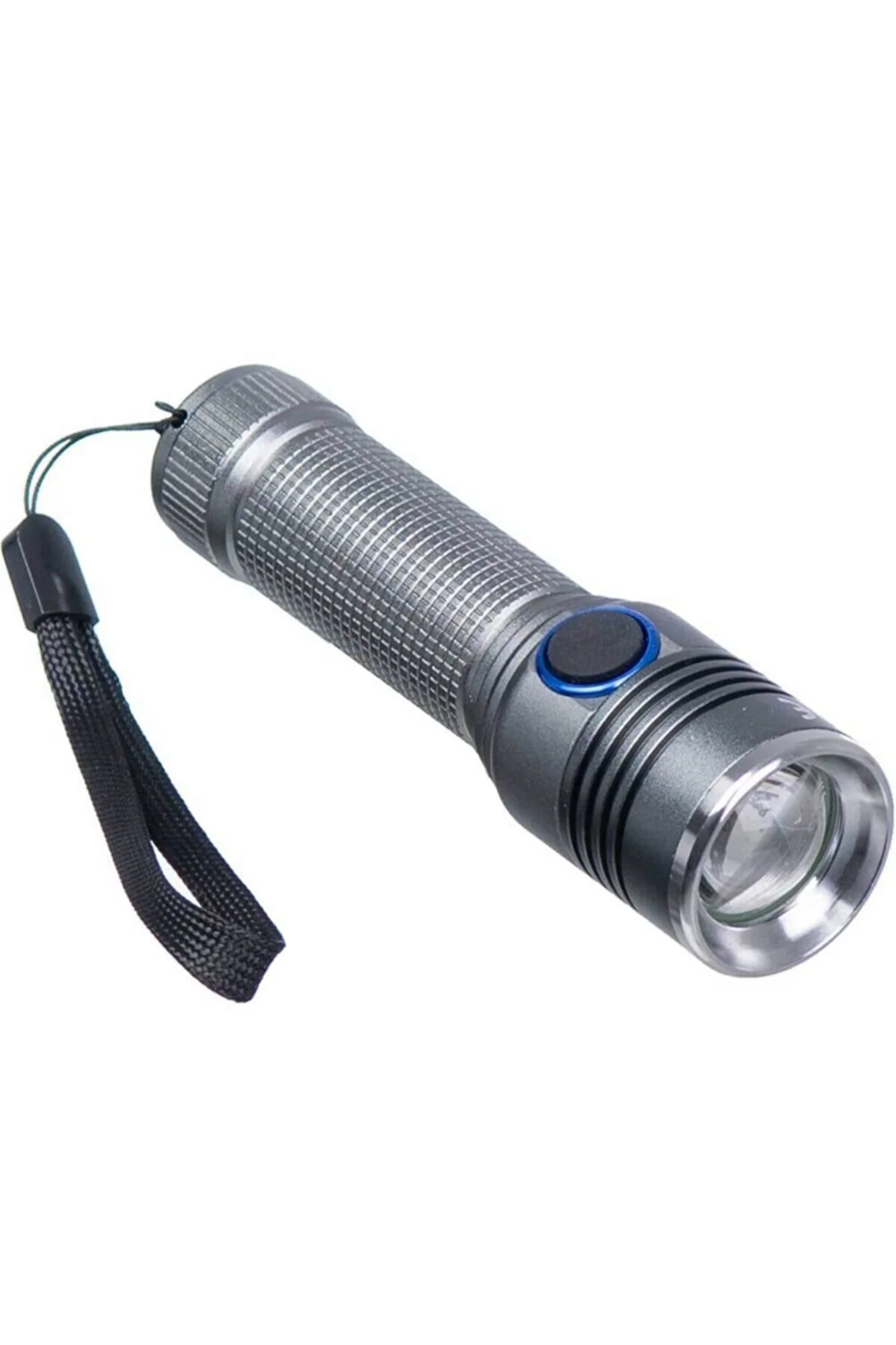 Powerdex 8 W Şarjlı Metal Yağmur Suyu Geçirmez El Feneri Pd-6007