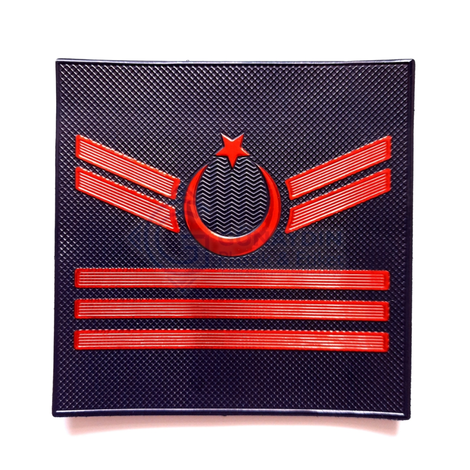 3D Plastik Jandarma Asayiş 3 Kıdemli Uzman Çavuş Rütbe - Jandarma Asayiş Rütbeleri | Şimşekoğlu Askeri Malzeme