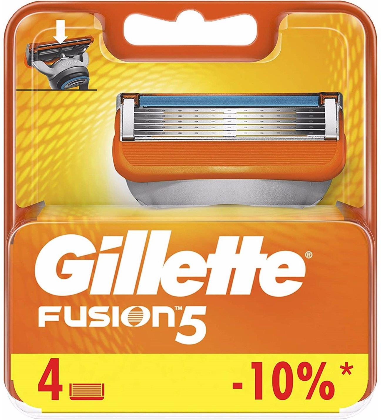 Gilette Fusion 5 4'lü Yedek Traş Bıçağı | Traş Bıçakları Çeşitleri ve Fiyatları | Şimşekoğlu Askeri Malzeme