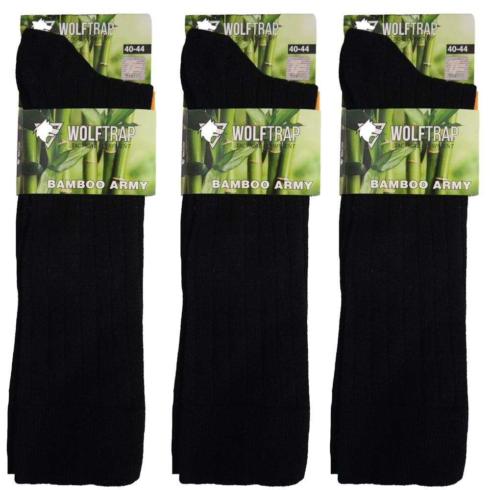 3lü Yazlık Bambu Çorap Siyah, Yazlık Bambu Çorap, Askeri Çorap