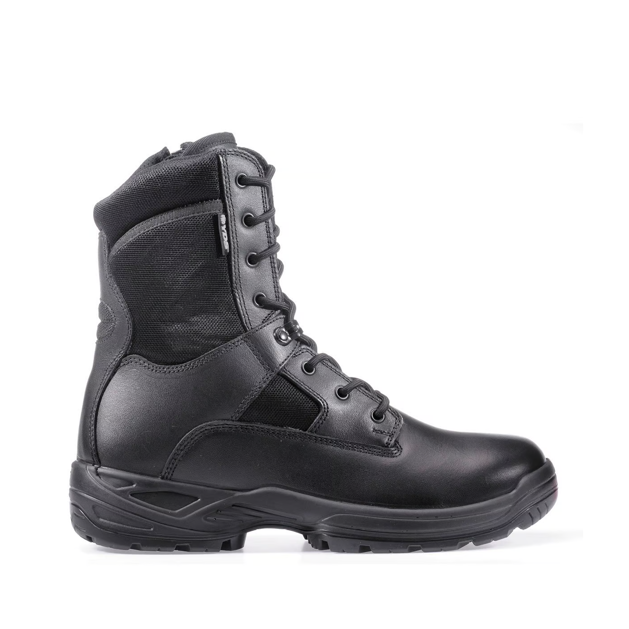 YDS ATTP 1098 HARRIER BOT -SİYAH, Hakiki Deri Fermuarlı Profesyonel Askeri Bot