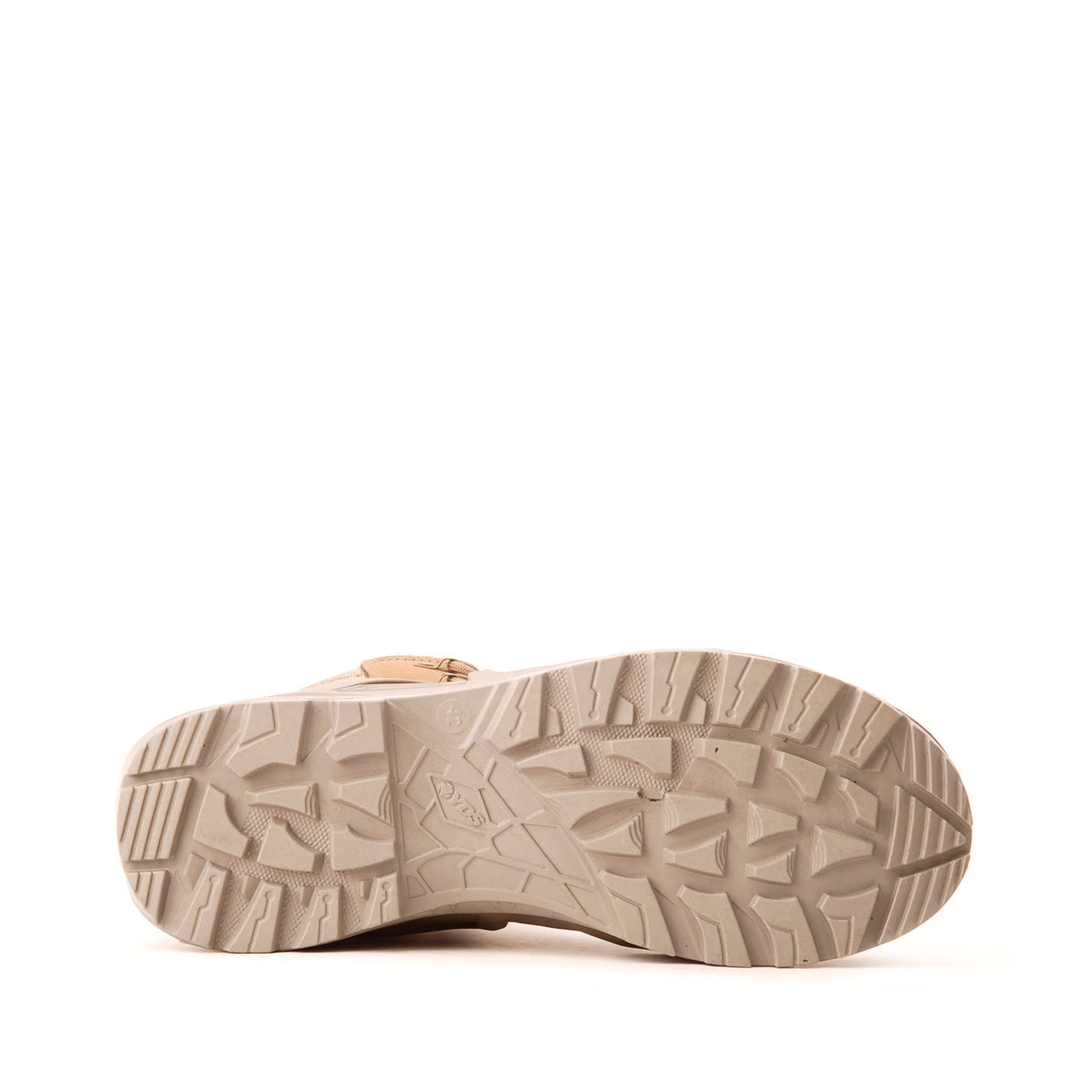 YDS ASTOR WITH ZIP BOT -COYOTE, Hakiki Ciltli Nubuk Deri, Profesyonel Fermuarlı Askeri Taktik Bot