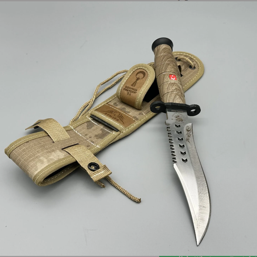 Ceviz Kurt Model Jandarma Komando Bıçağı, Komando Ve Av Bıçak
