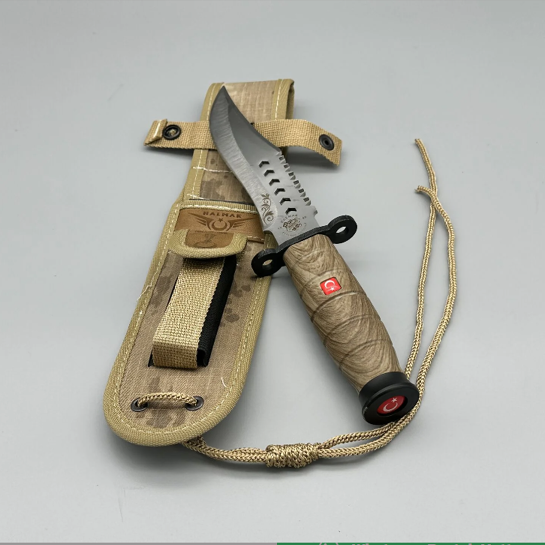 Ceviz Kurt Model Jandarma Komando Bıçağı, Komando Ve Av Bıçak