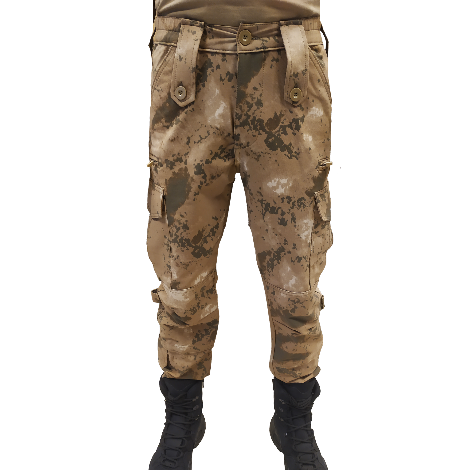 Jandarma Kamuflaj Desenli 7 Cepli Trekking Pantolon