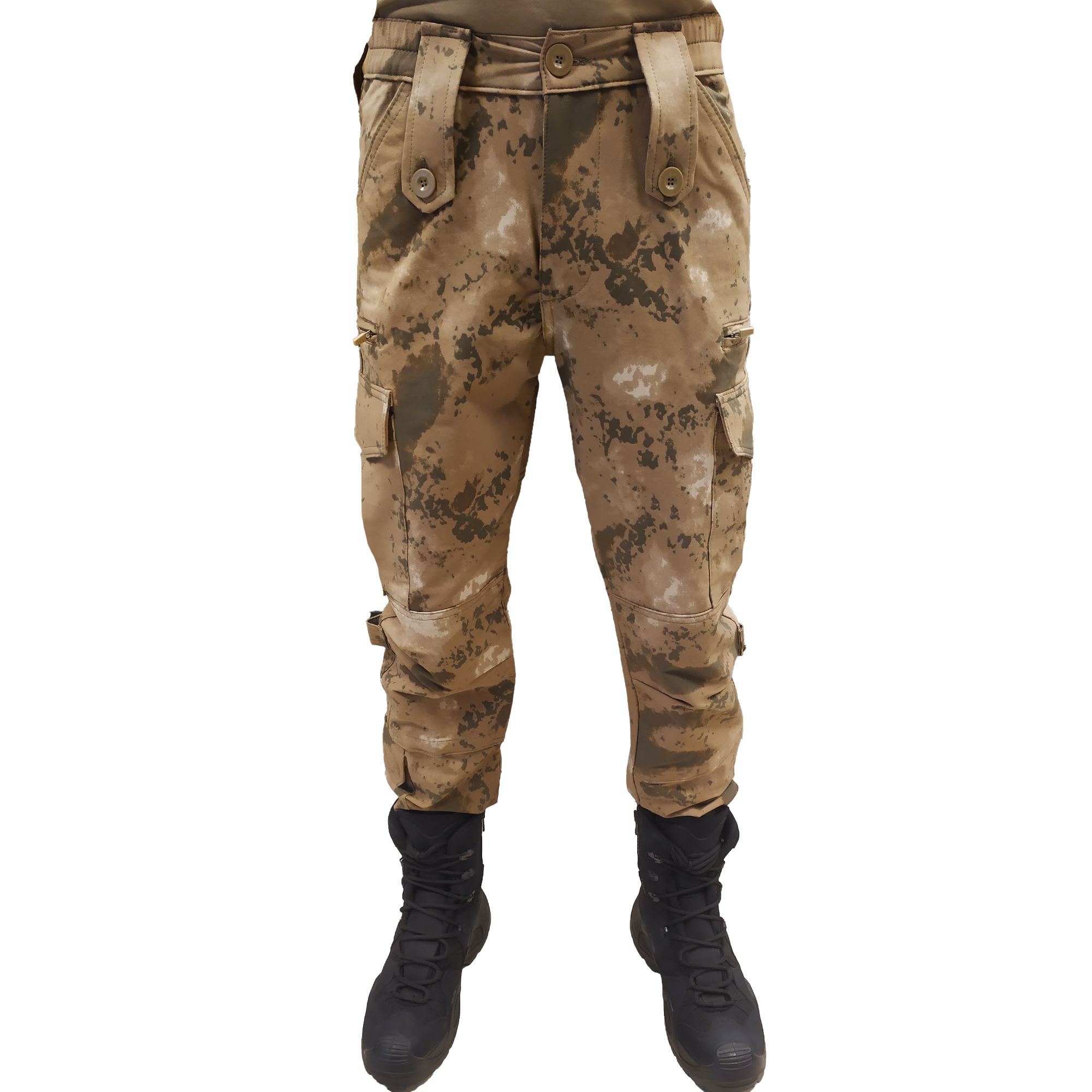 Jandarma Kamuflaj Desenli 7 Cepli Trekking Pantolon
