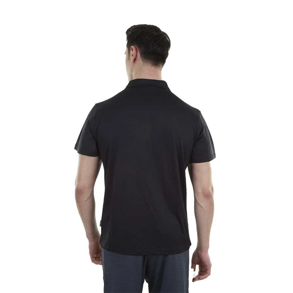Alpinist Horizons Ultra Dry Erkek Polo T-Shirt Siyah