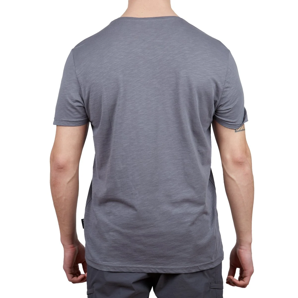 Alpinist Yazlık Kısa Kol Antrasit Basic Tshirt