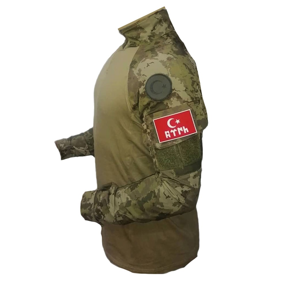Askeri Kamuflaj Taktik Operasyon Tişörtü
