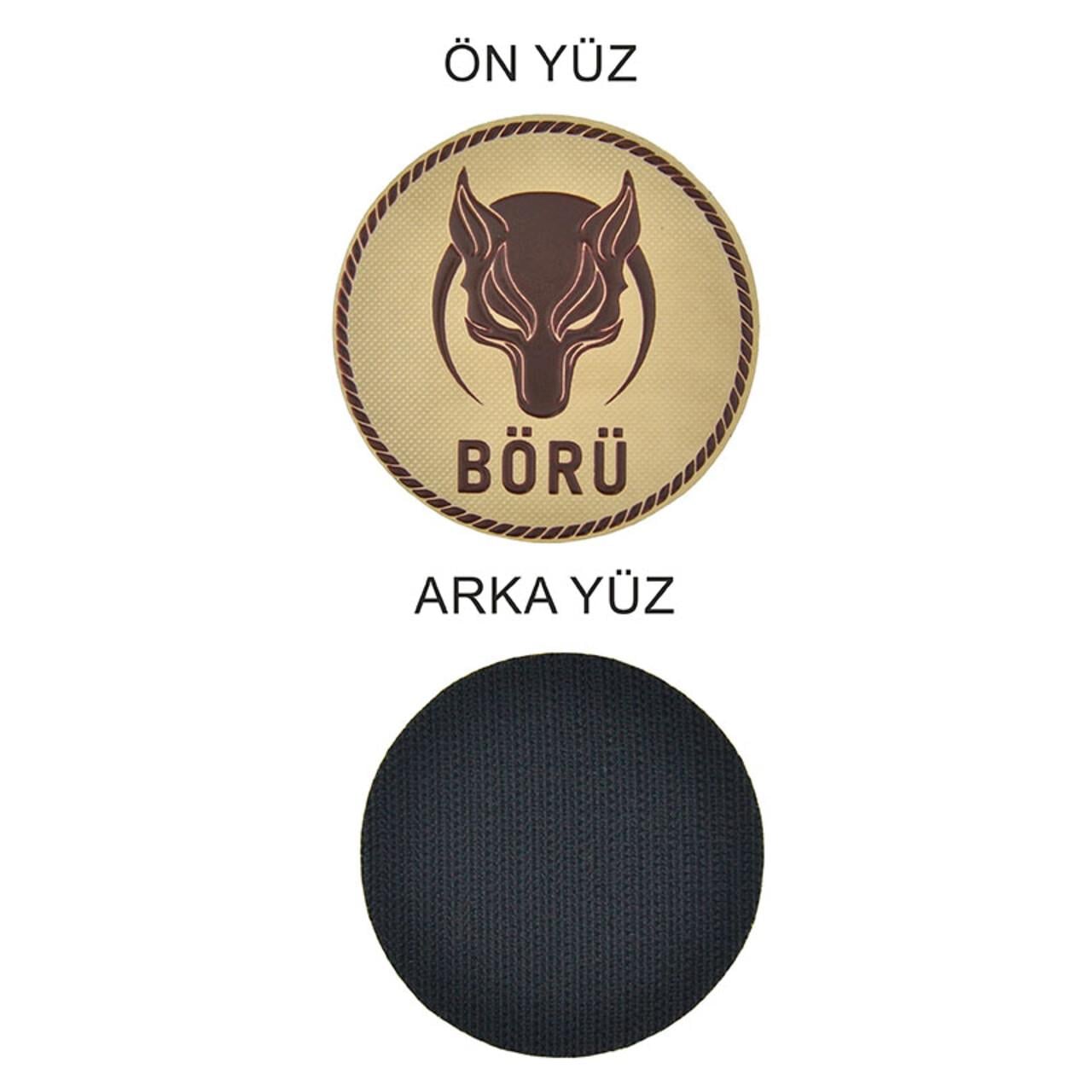 Kurt Logolu, Börü Yazılı Peç, Askeri Patch