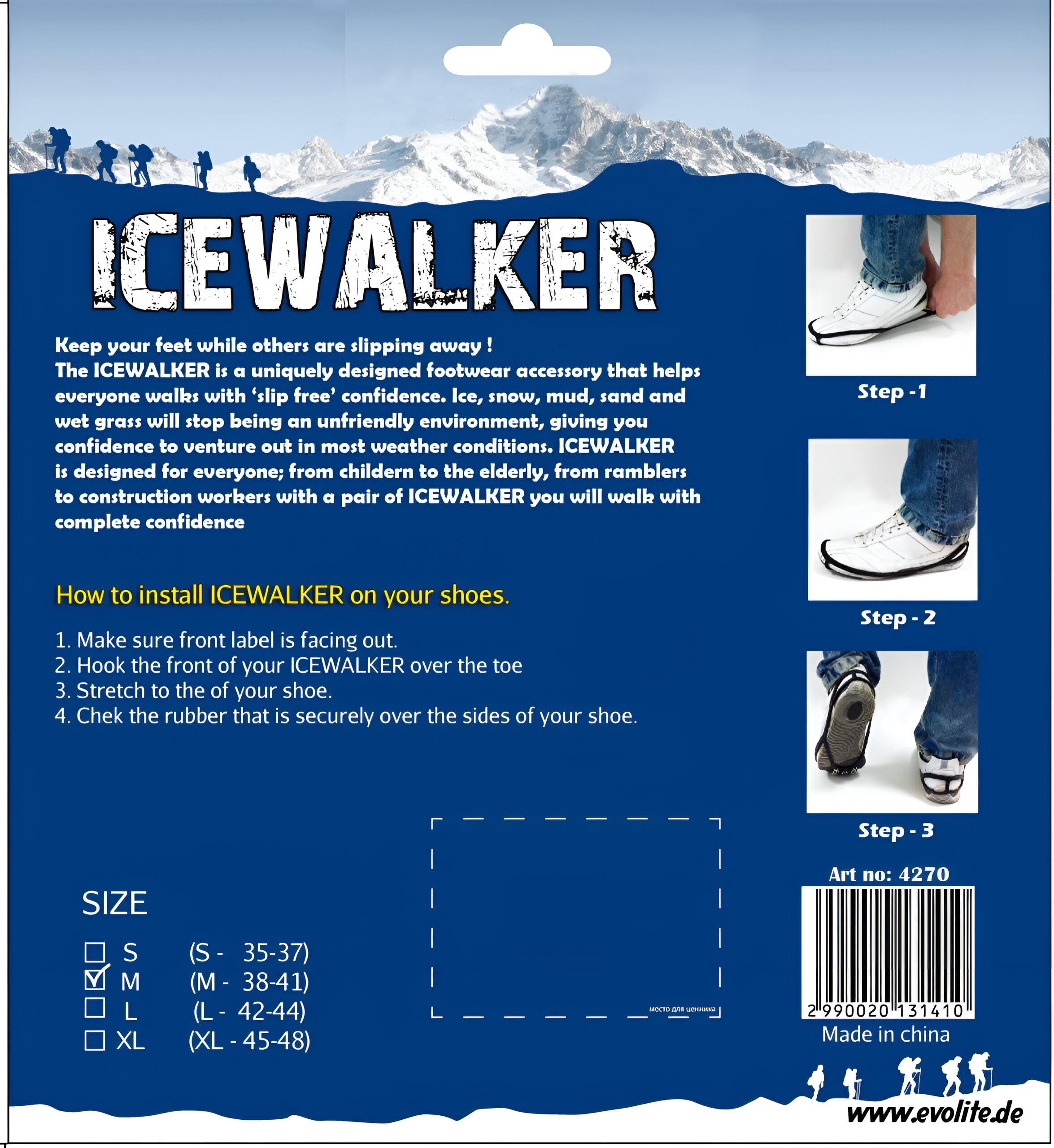 Evolite Icewalker Karda Kaydırmayan Ayakkabı Zinciri