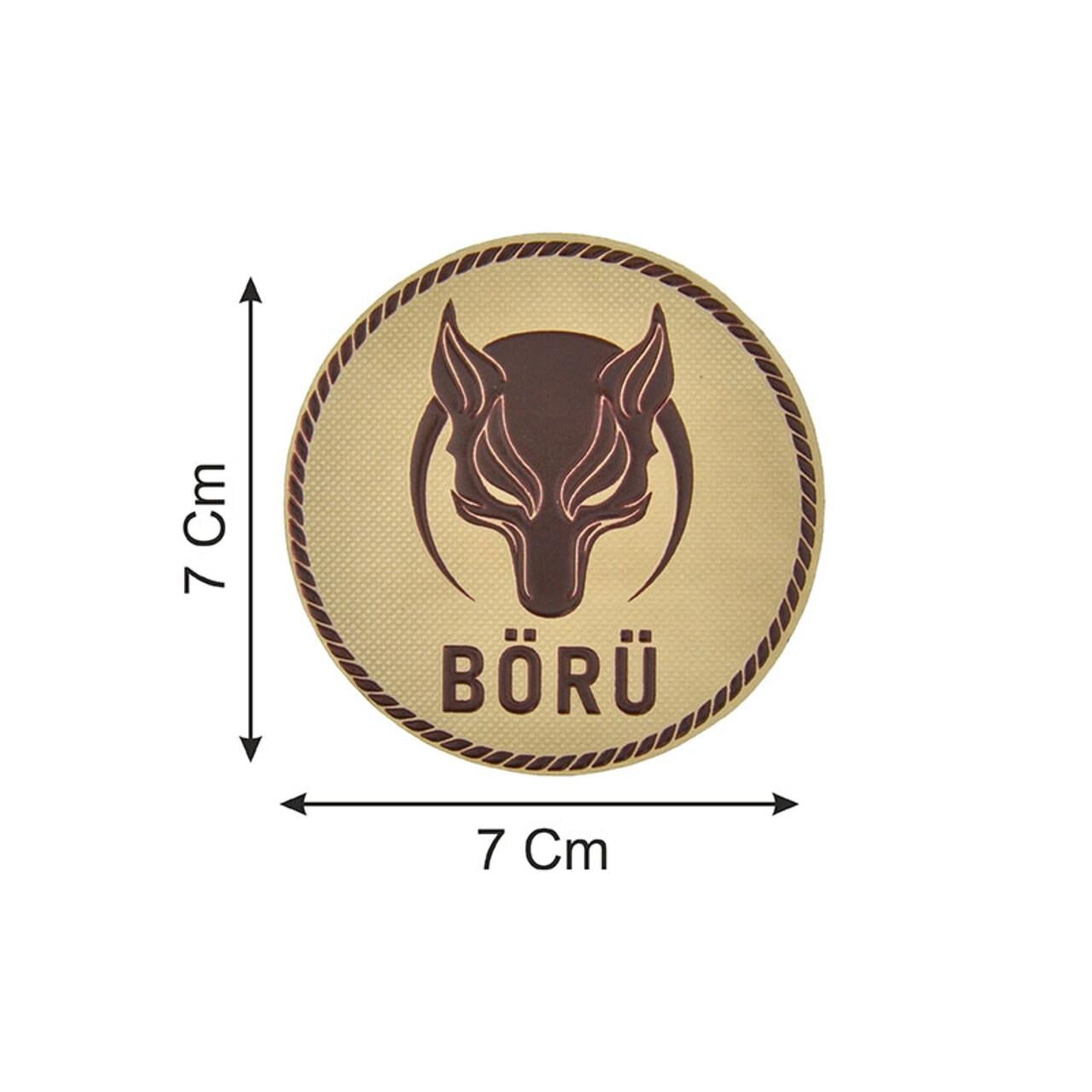 Kurt Logolu, Börü Yazılı Peç, Askeri Patch