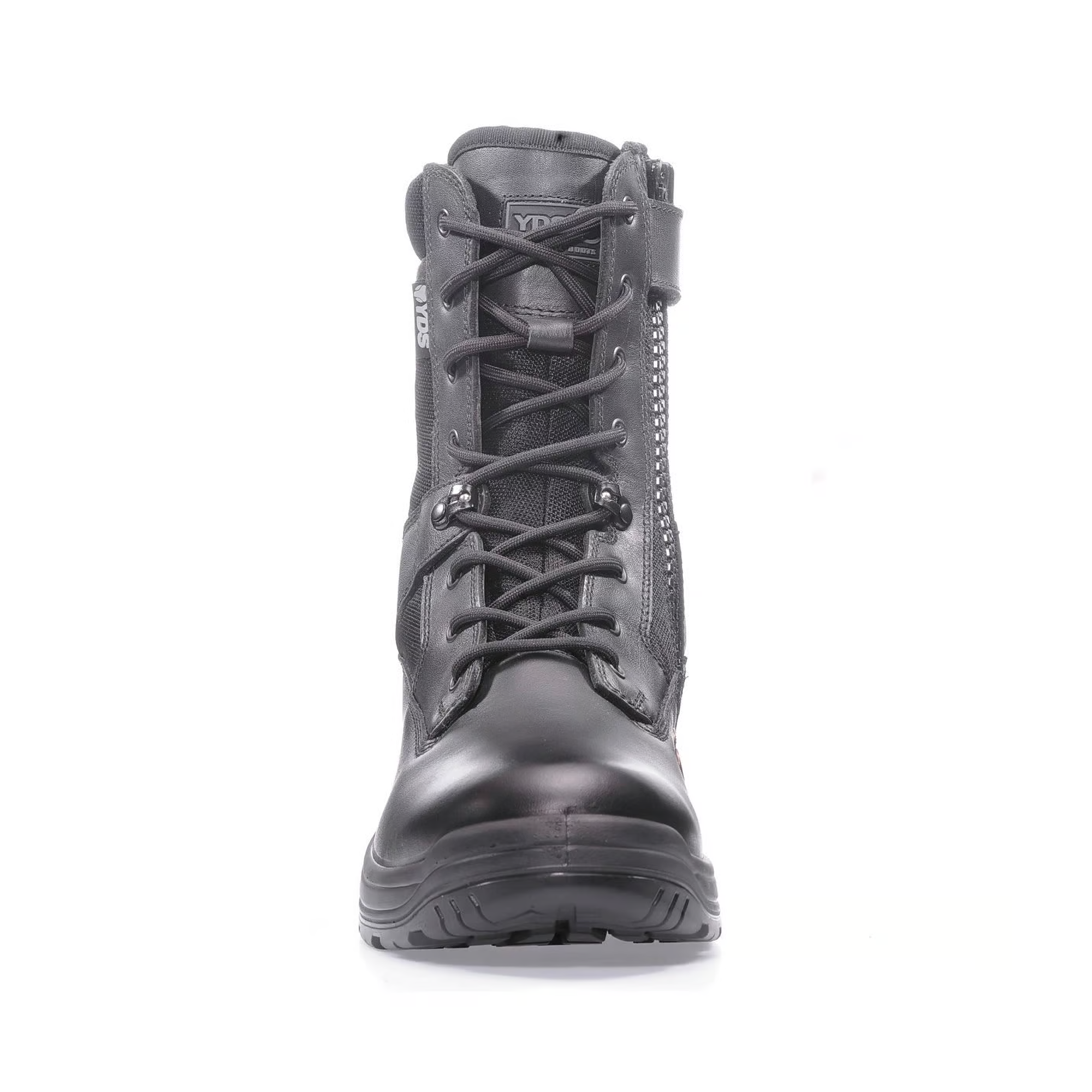 YDS ATTP 1098 HARRIER BOT -SİYAH, Hakiki Deri Fermuarlı Profesyonel Askeri Bot