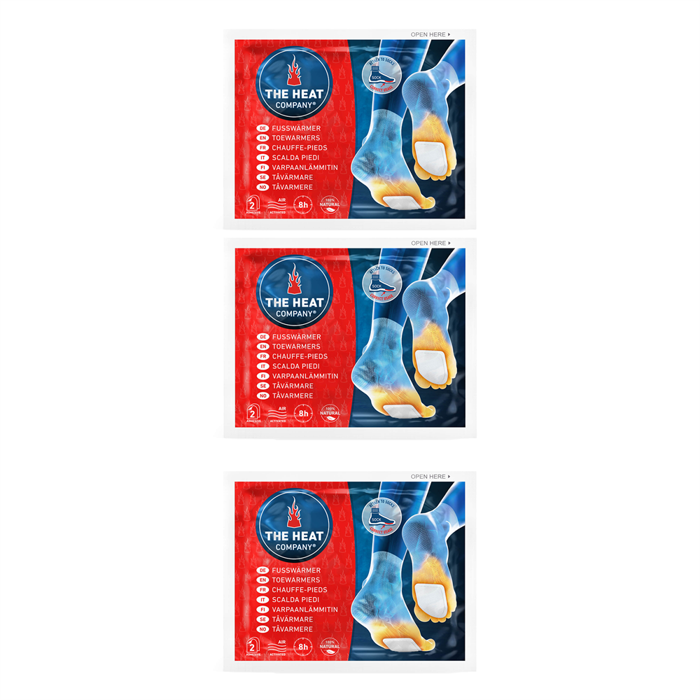 8 Saat Etkili Doğal Ayak Isıtıcı Bant, Cep Sobası 3lü Paket