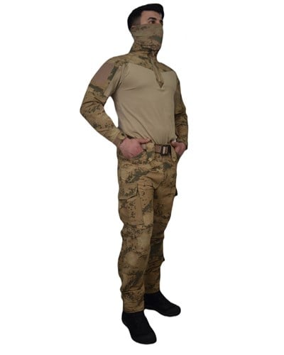 Jandarma Kamuflaj Taktik Operasyon Tişörtü Combat & Pantolon Takımı