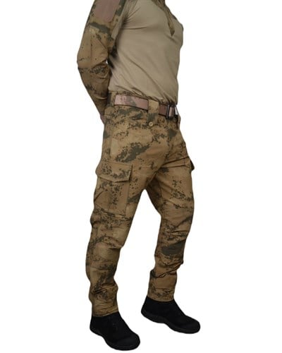 Jandarma Kamuflaj Taktik Operasyon Tişörtü Combat & Pantolon Takımı