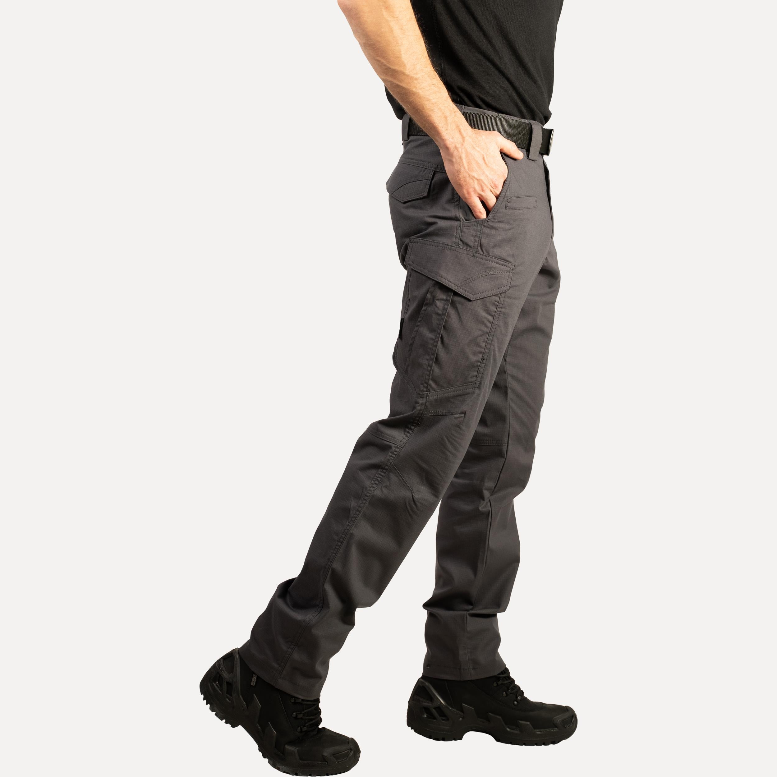 Kaan Taktik Pantolon Antrasit 8 Cepli Ripstop Koruma Pantolonu